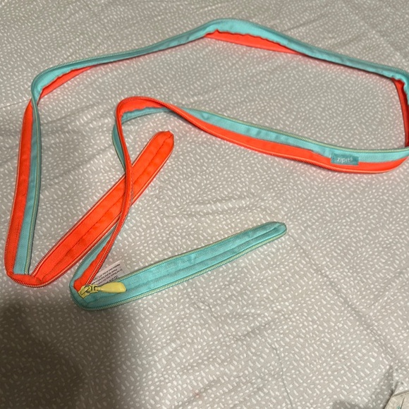 Kids' Orange and Blue Pencil Case - Picture 4 of 4